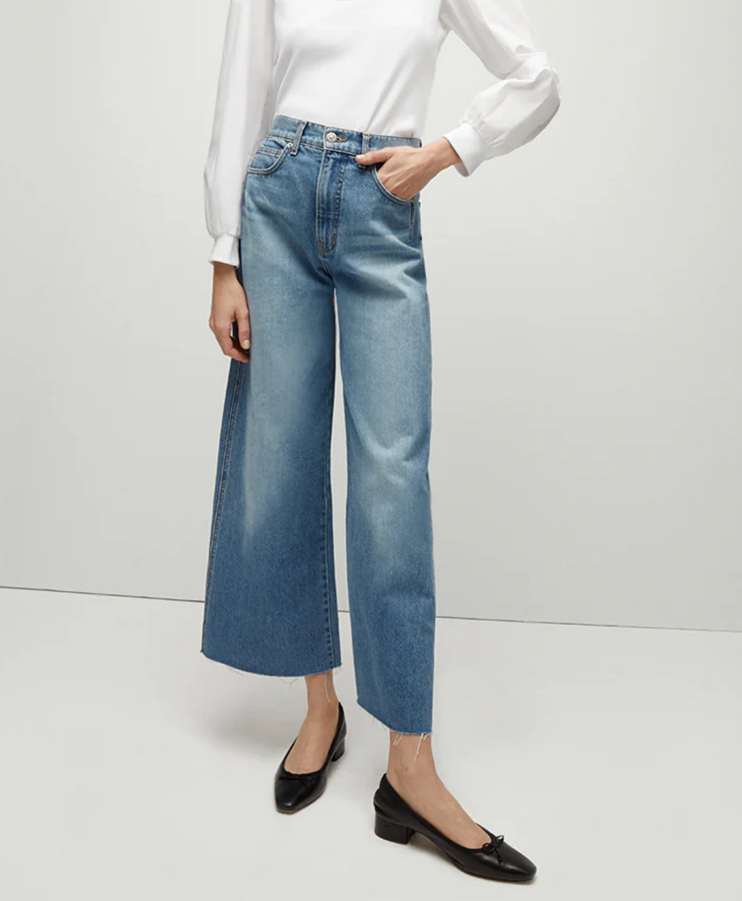 VB Taylor Cropped Wide-Leg