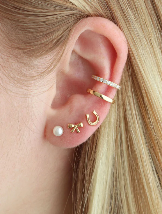 Kris Nations Pearl Stud Earring