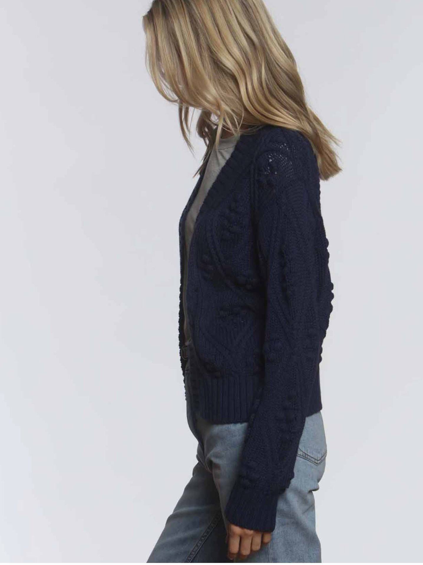 L+T Cara Bobble Cardigan