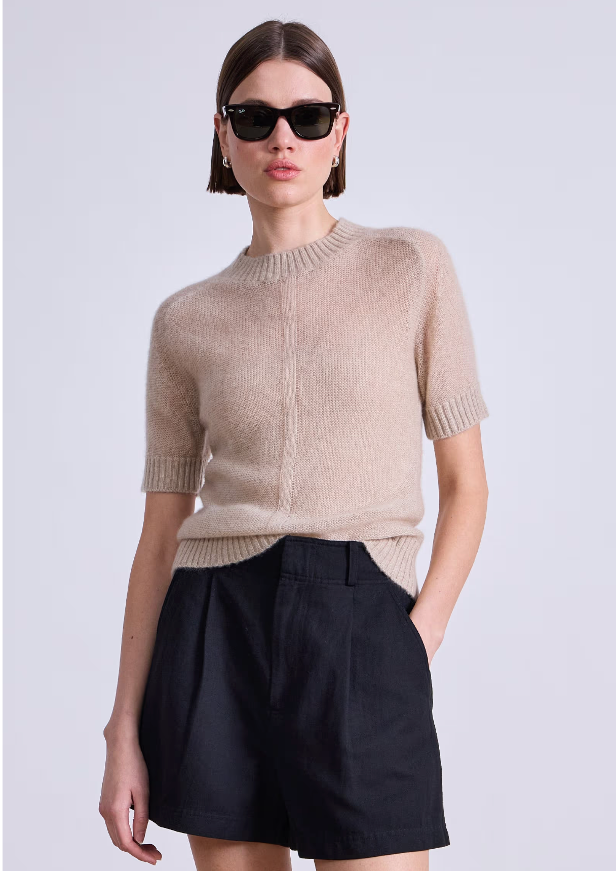 Apiece Apart Silk Cashmere Tee