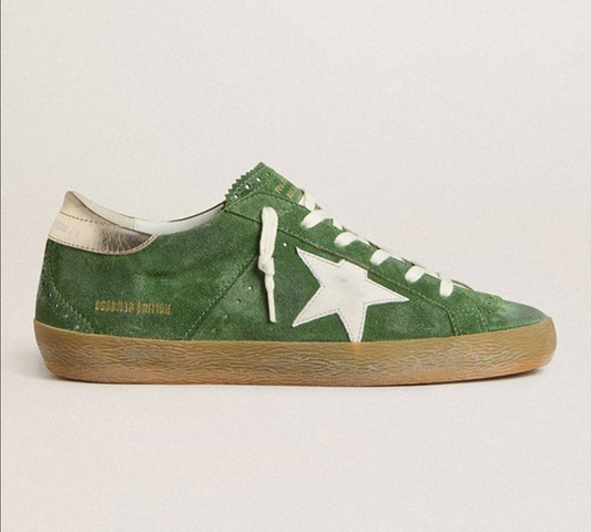 Golden Goose Green Superstar