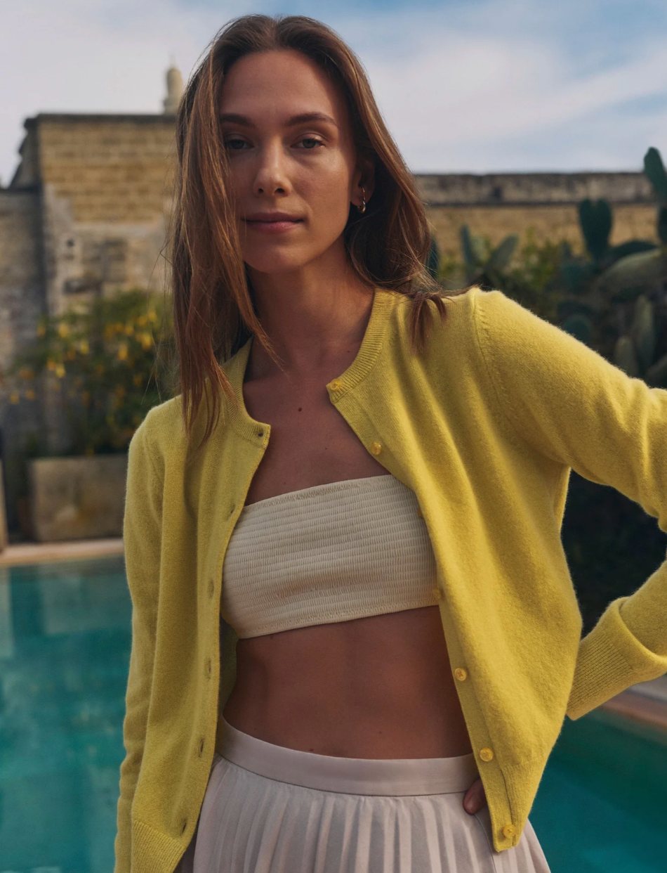 W+W Crewneck Cardigan