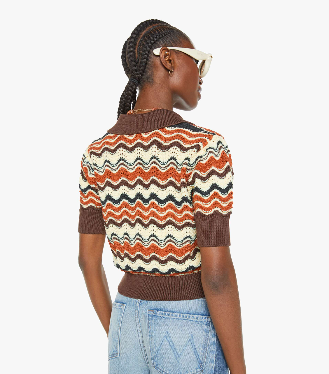 Mother S/S Crochet Top