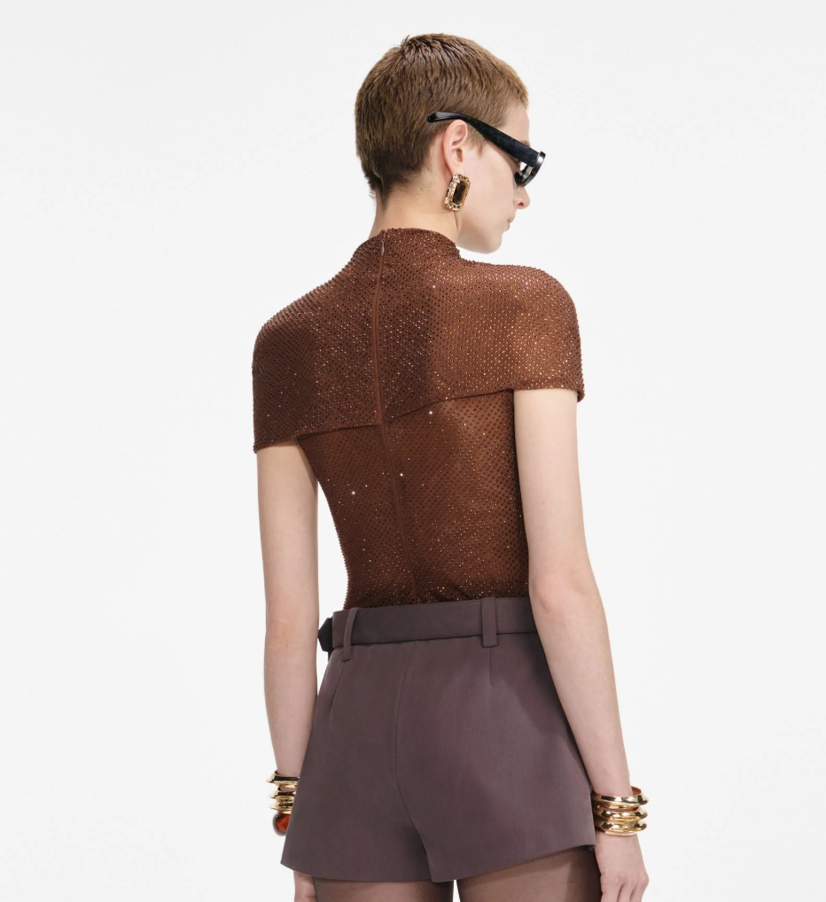 Self Portrait Cut Out Top