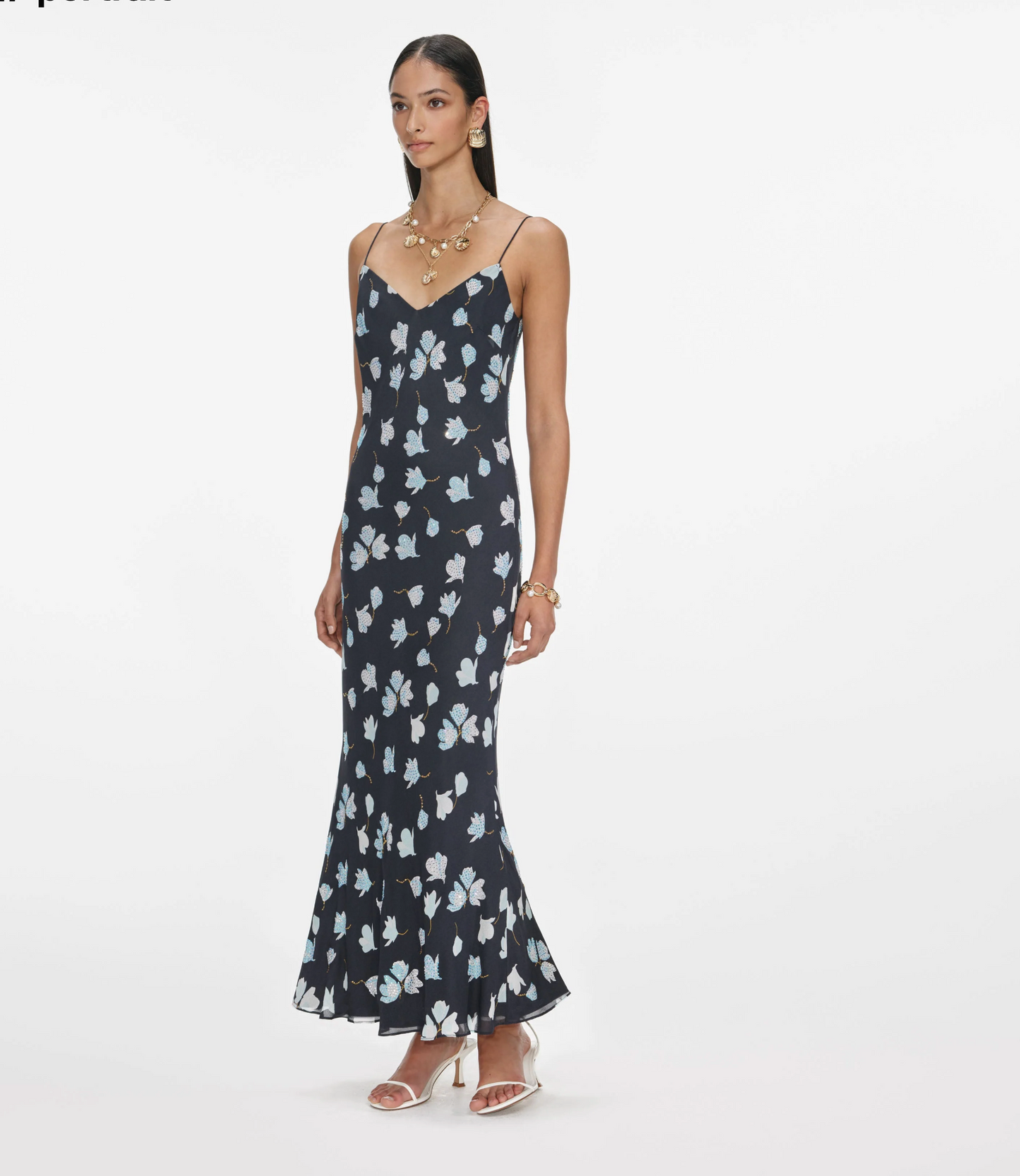 Self Portrait Stone Dress