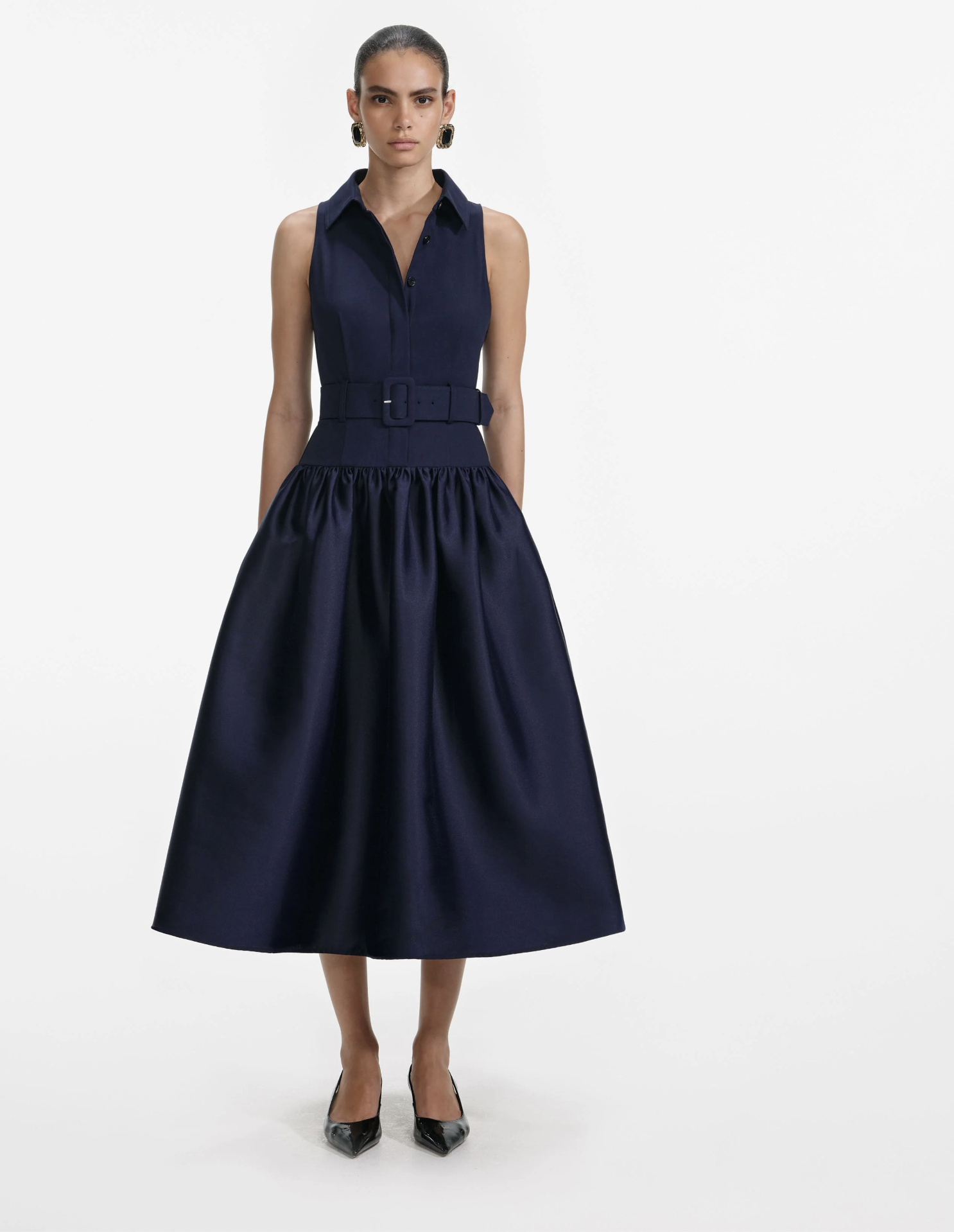 Self Portrait Twill Dress