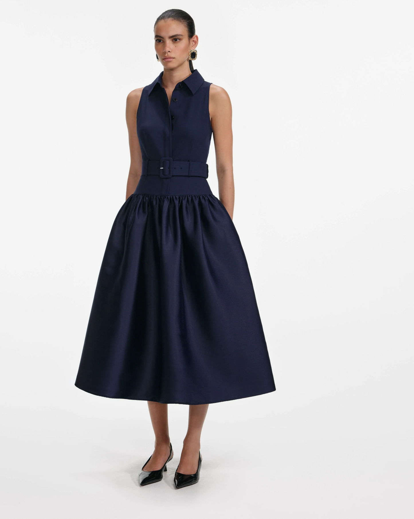 Self Portrait Twill Dress