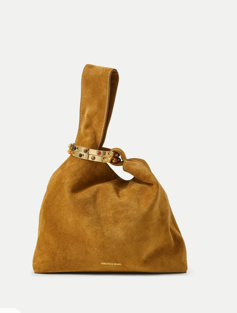 VB Suede Swing Bag