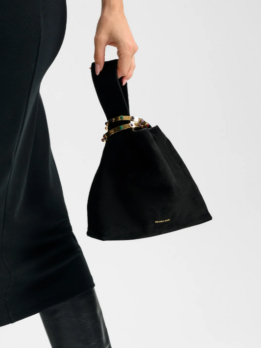 VB Suede Swing Bag