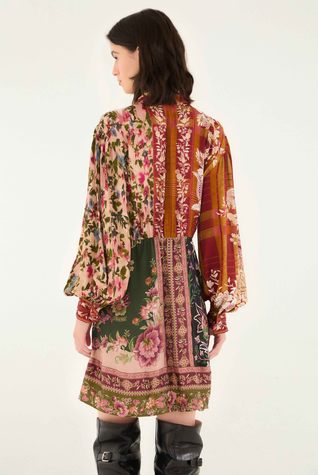 Farm Rio Winter Garden Dress