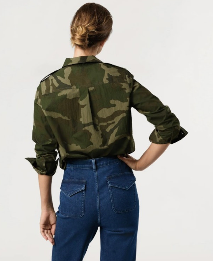 Ann Mashburn Camo Shirt
