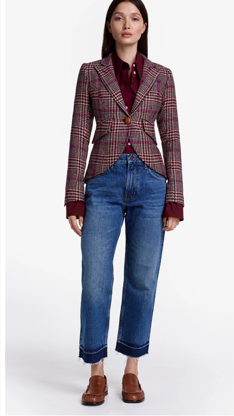 Smythe Check Blazer