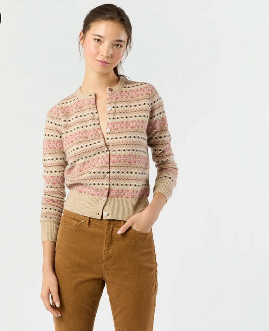 Ann Mash Rosie Fairisle Cardi