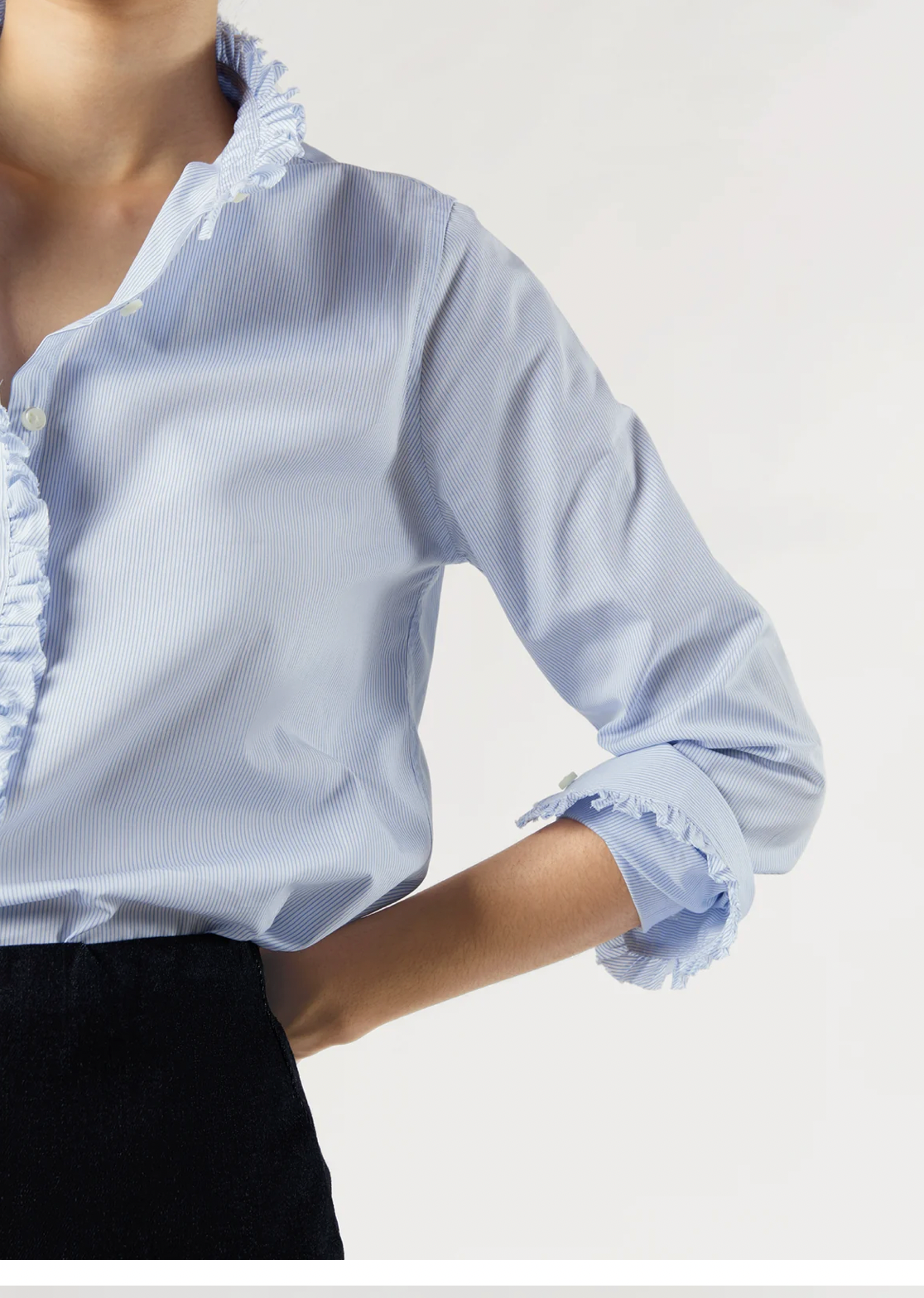 Ann Mash Frill Shirt