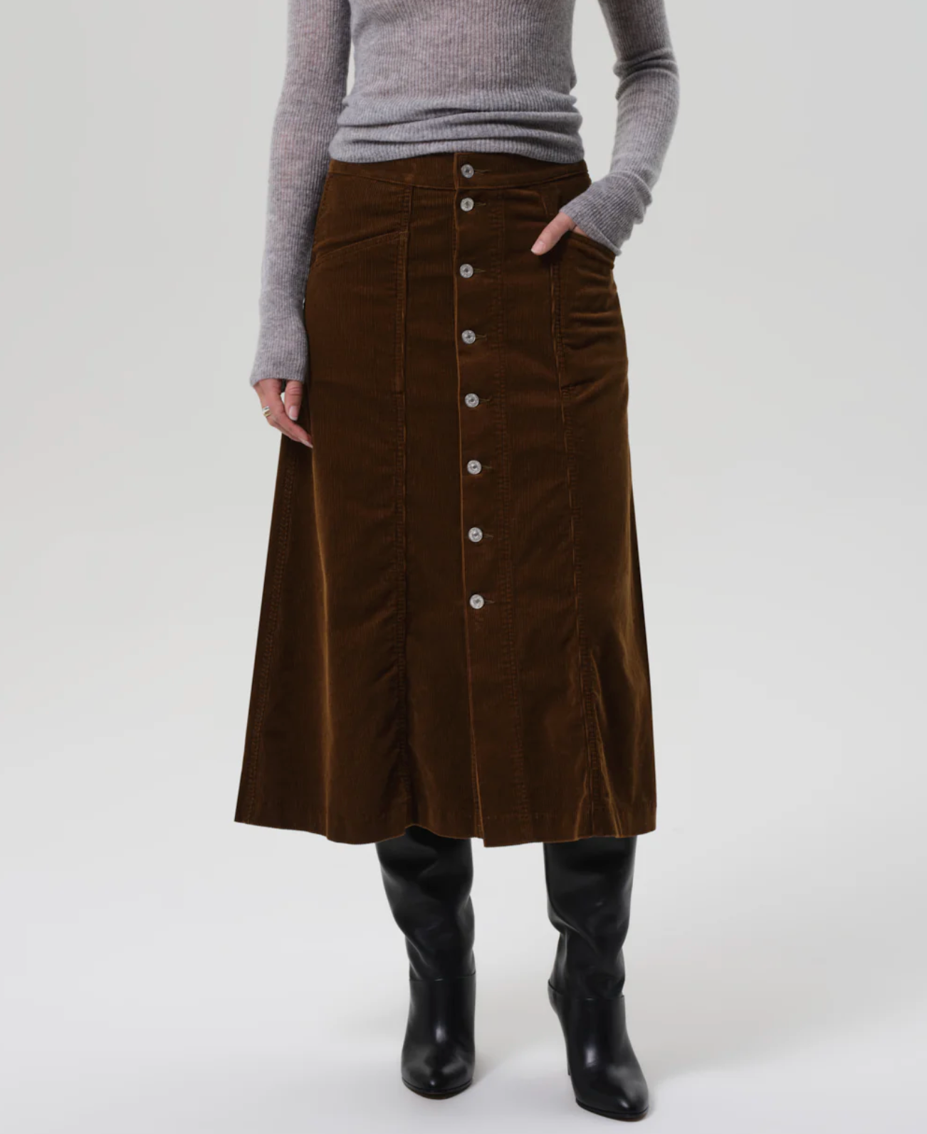 COH Devin Corduroy Skirt