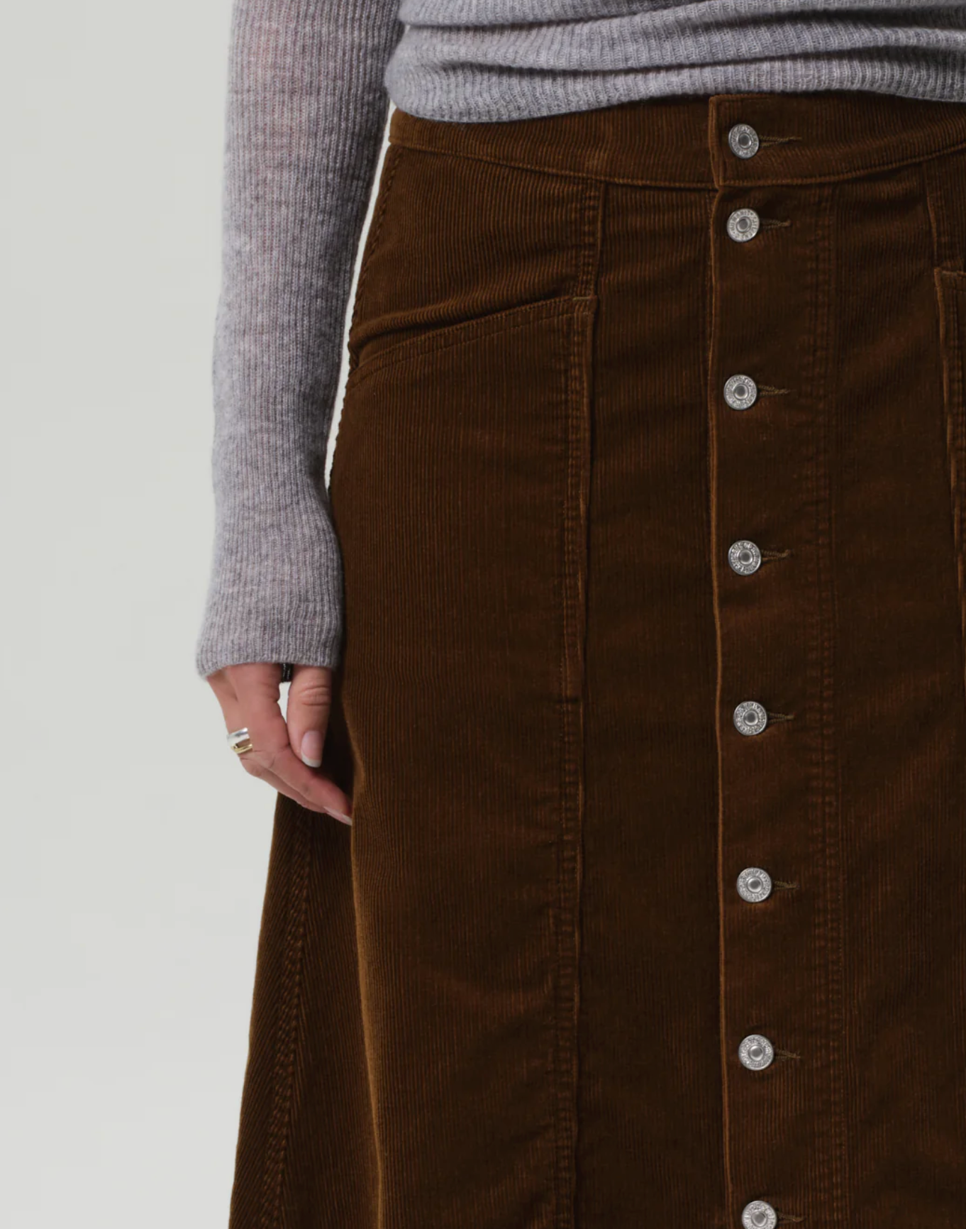 COH Devin Corduroy Skirt