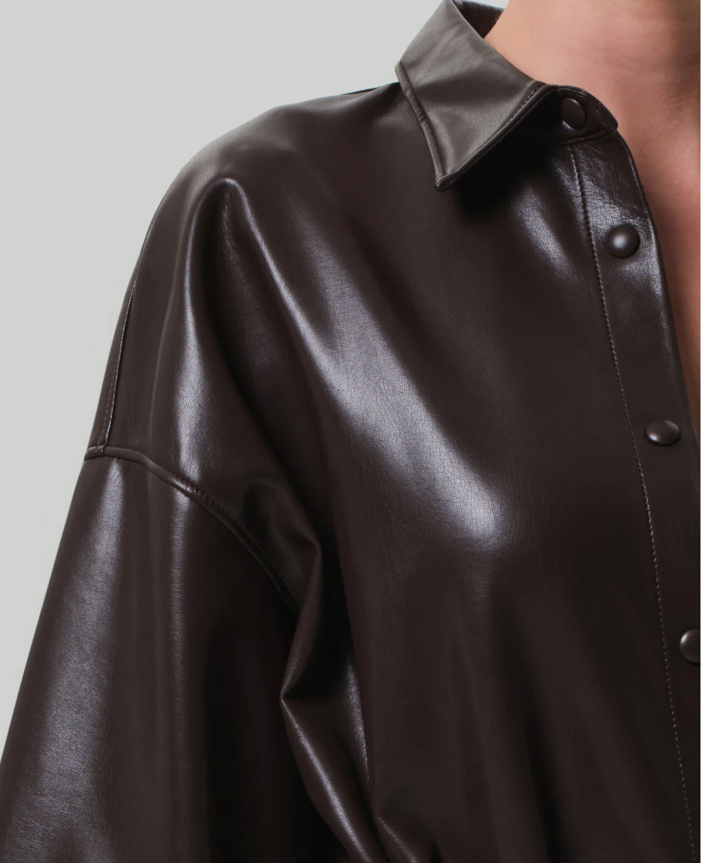COH Frances Crop Button Up