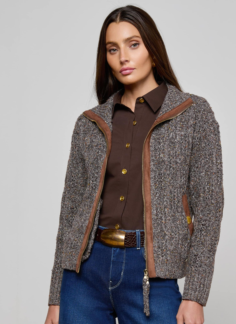 L'Agence Shiloh Cardigan