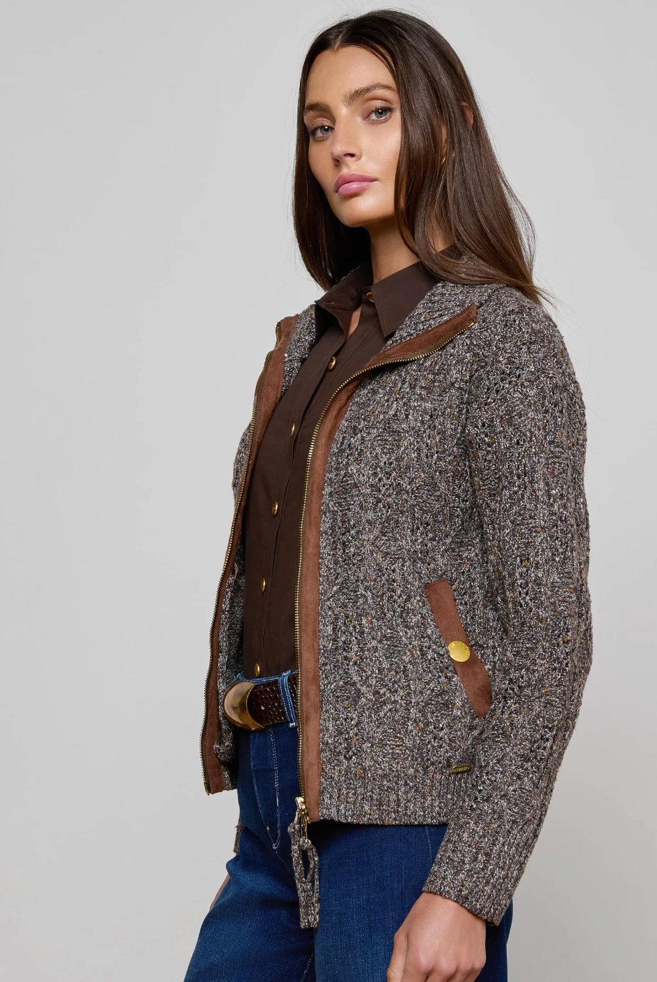 L'Agence Shiloh Cardigan
