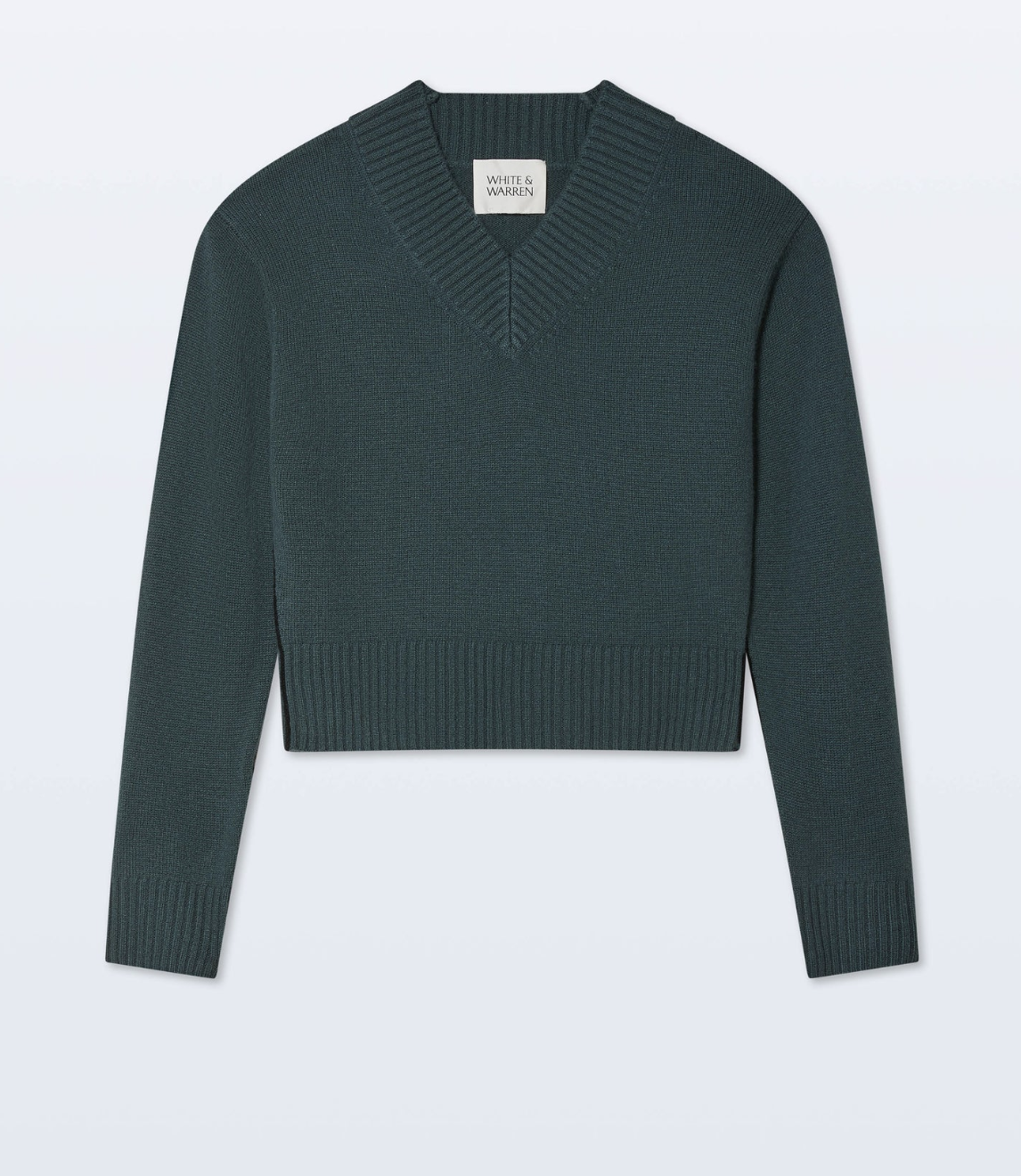 W+W Wide Rib Trim Sweater