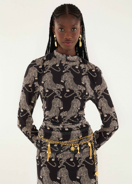Farm Rio Spot Blouse