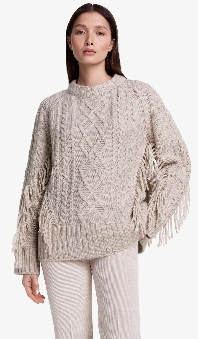 Smythe Fringe Sweater
