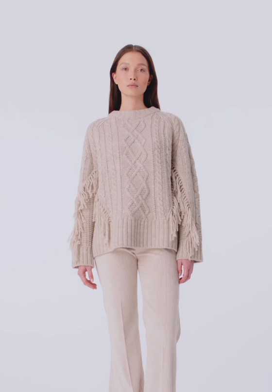 Smythe Fringe Sweater