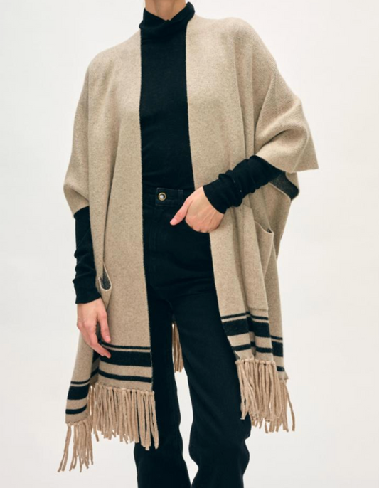 W+W Fringe Poncho