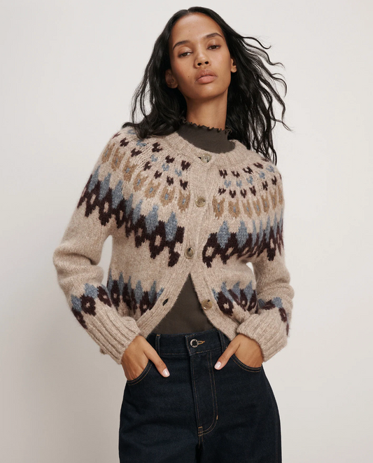 VB Christina Fairisle Cardigan