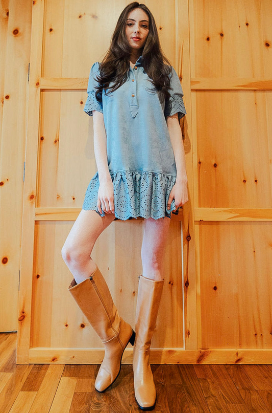 NAW Everything Suede Dress