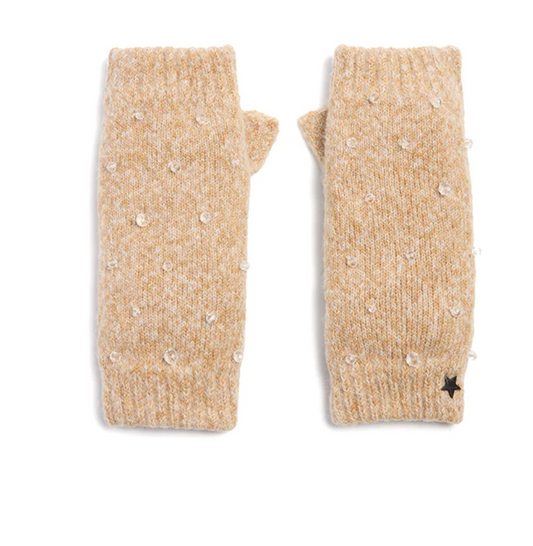 Jocelyn Crystal Fingerless Gloves