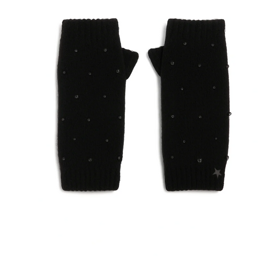 Jocelyn Crystal Fingerless Gloves