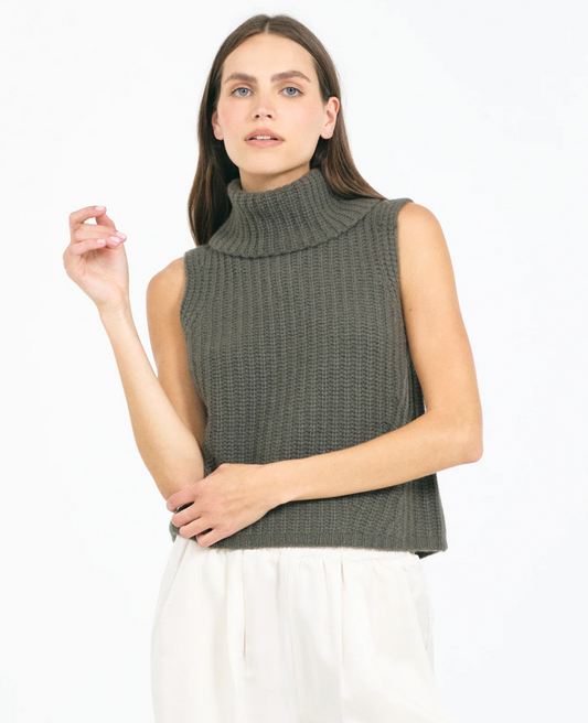 One Grey Day Polly Vest