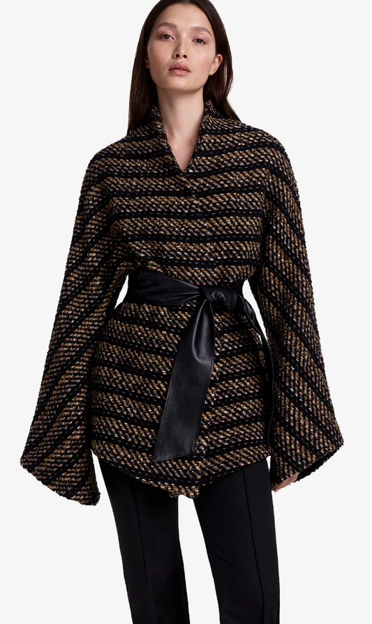 Smythe Belted Wrap Jacket
