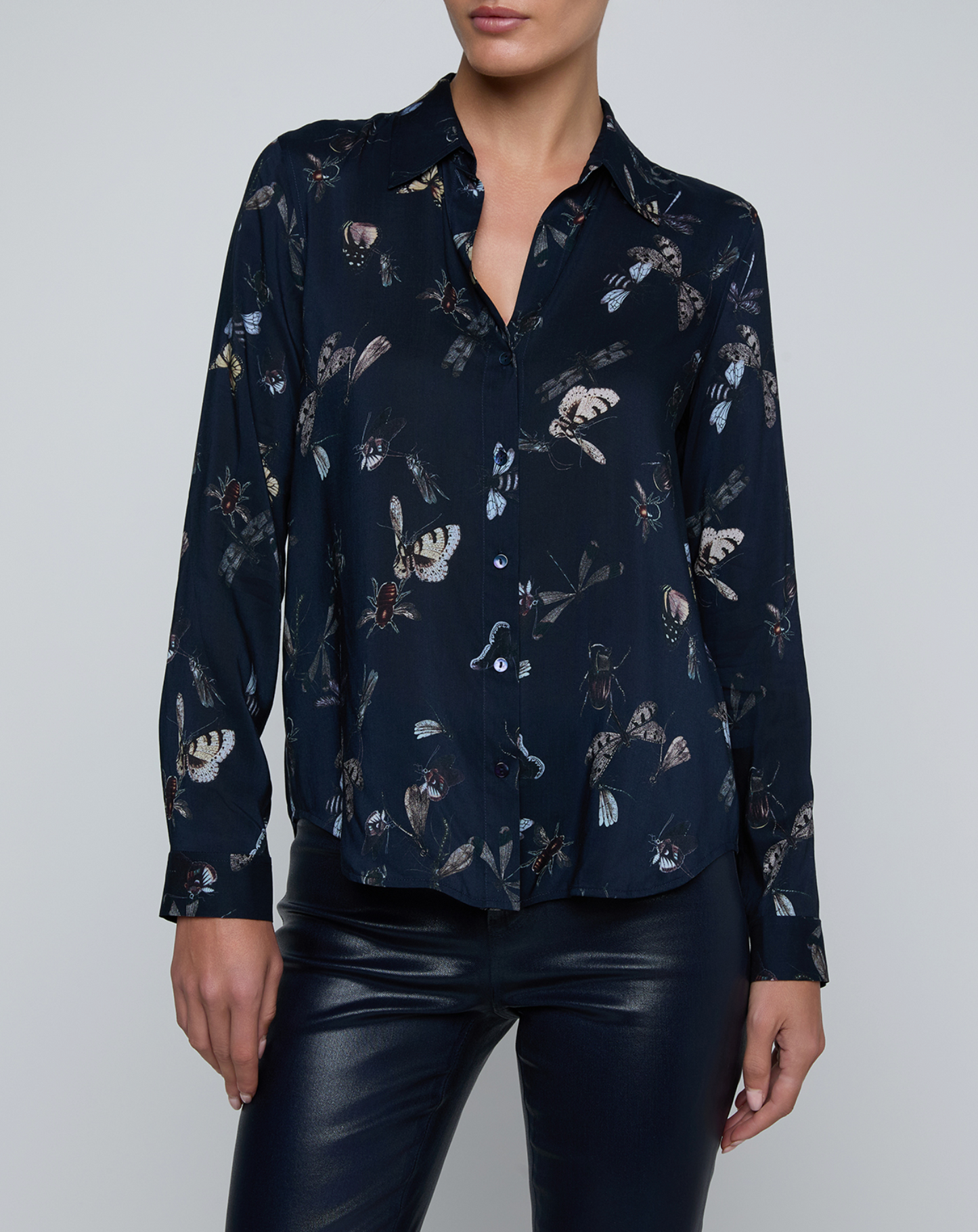 LAgence Holly L/S Blouse