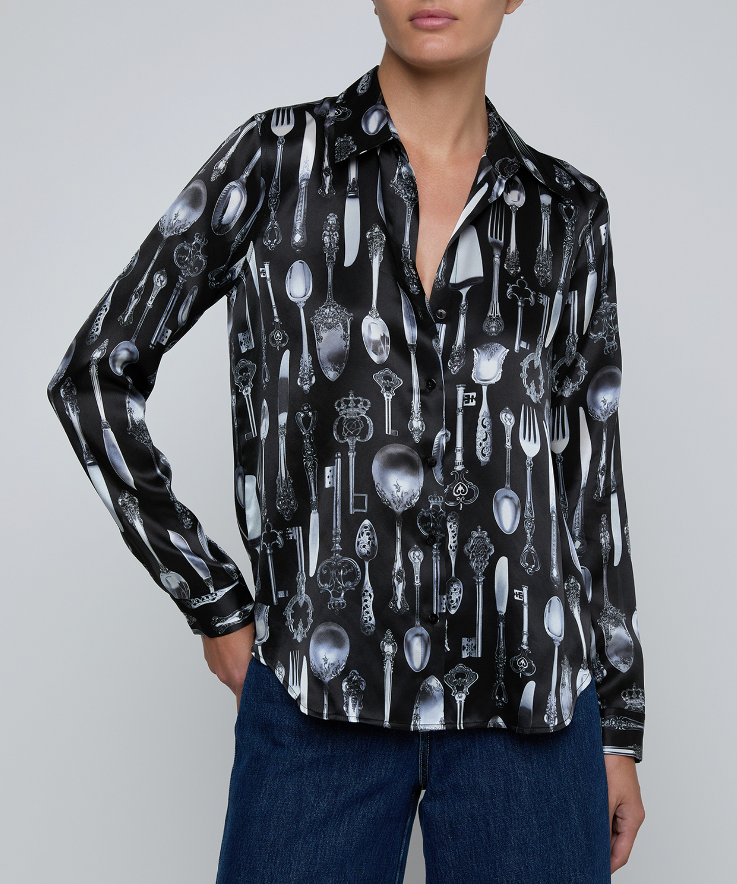 L'Agence Tyler L/S Blouse