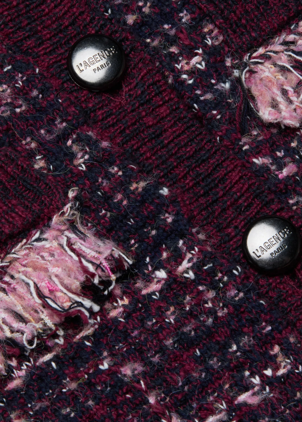 L'Agence Kastoria Fringe Cardi