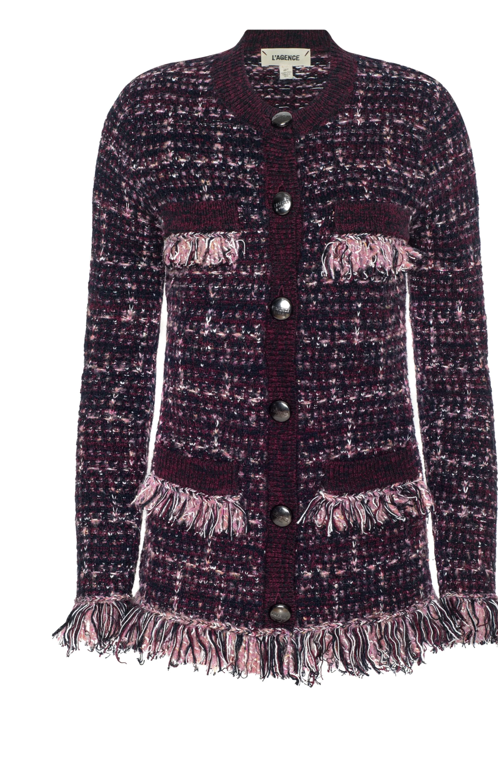 L'Agence Kastoria Fringe Cardi