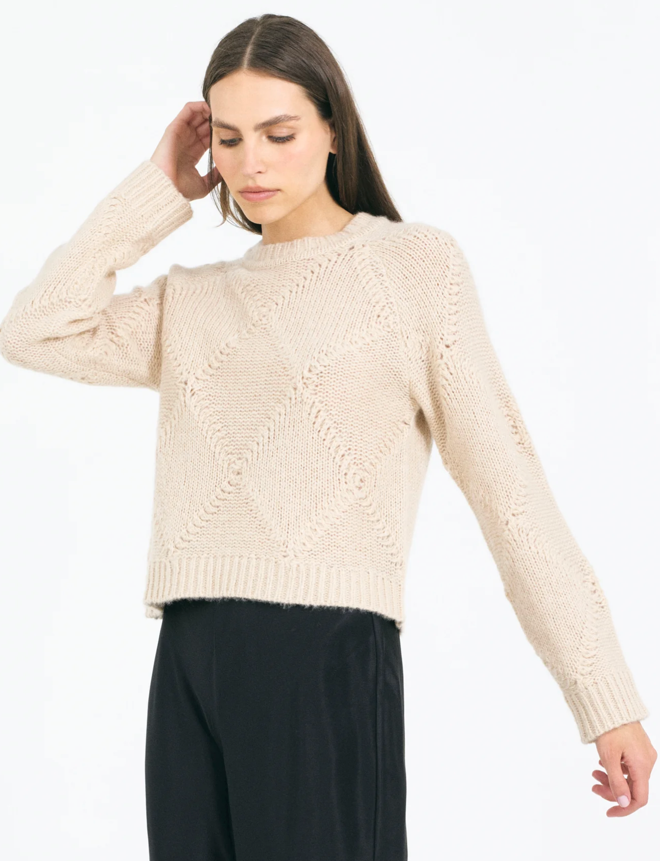 One Grey Day Agnes Crewneck