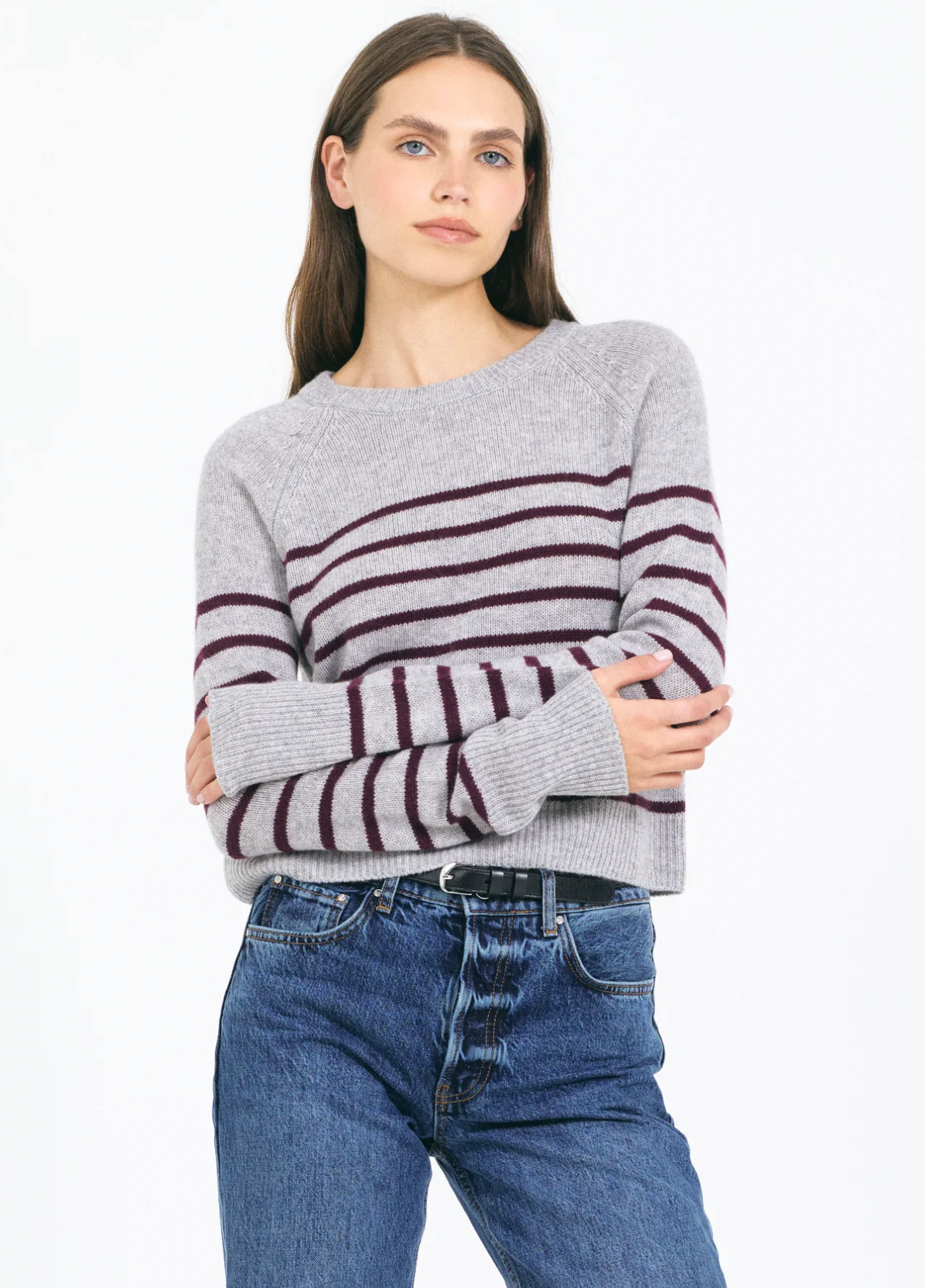 One Grey Day Blakely Crewneck