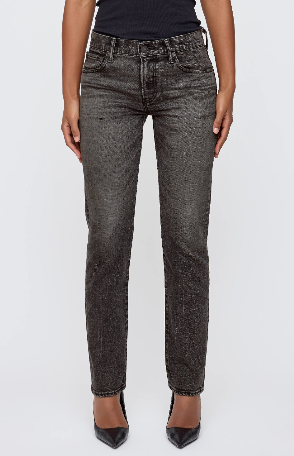 Moussy LR Bellview Slim Straight