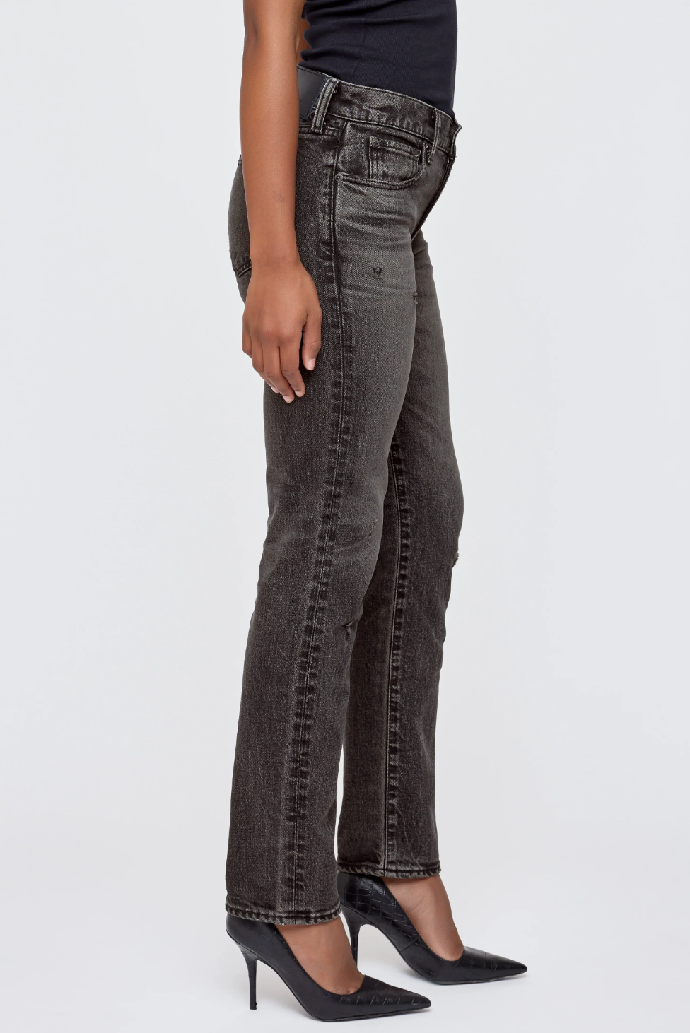 Moussy LR Bellview Slim Straight