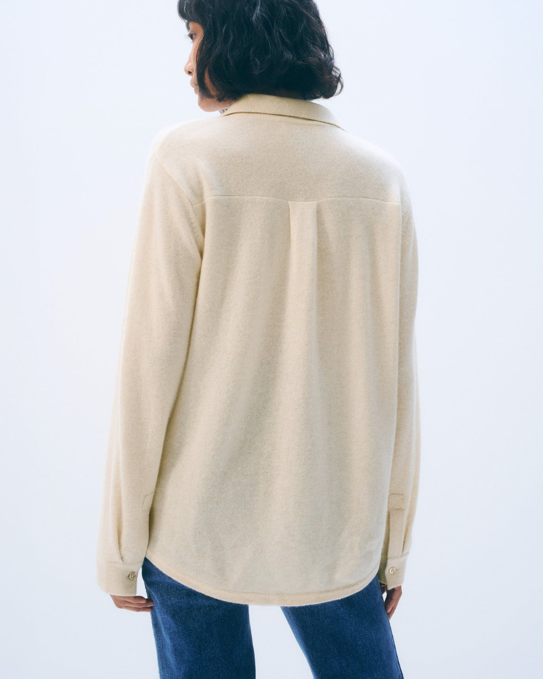 W+W Cashmere Button Down
