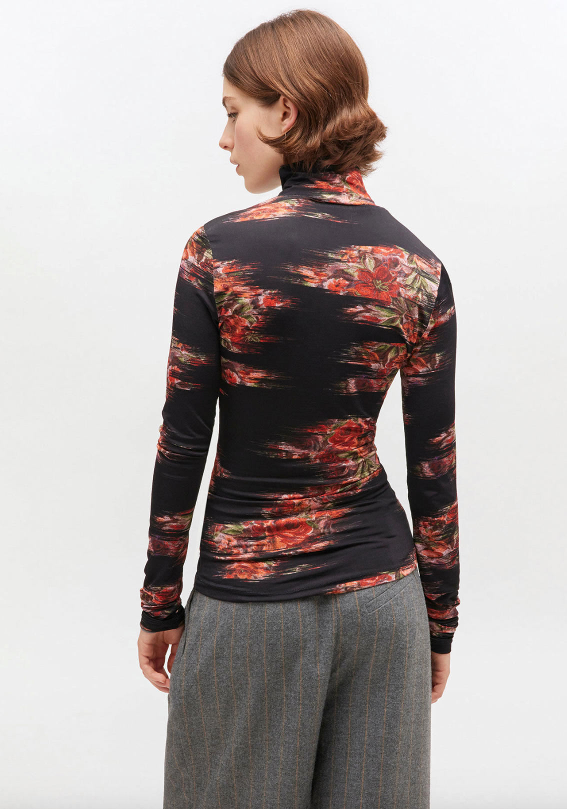 GANNI Floral Tneck