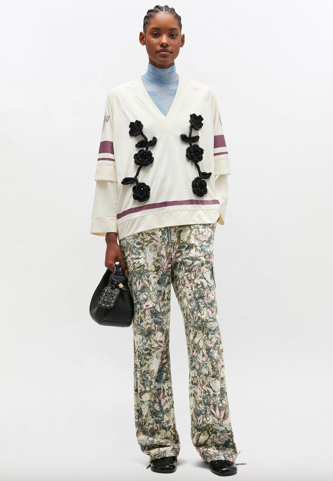 GANNI Tapestry Twill Pants