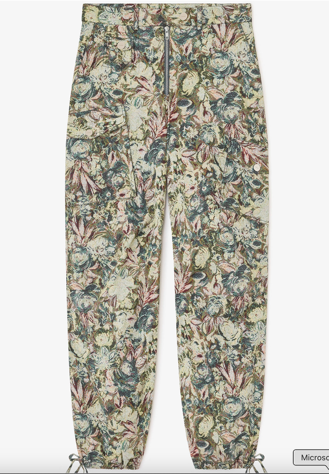 GANNI Tapestry Twill Pants
