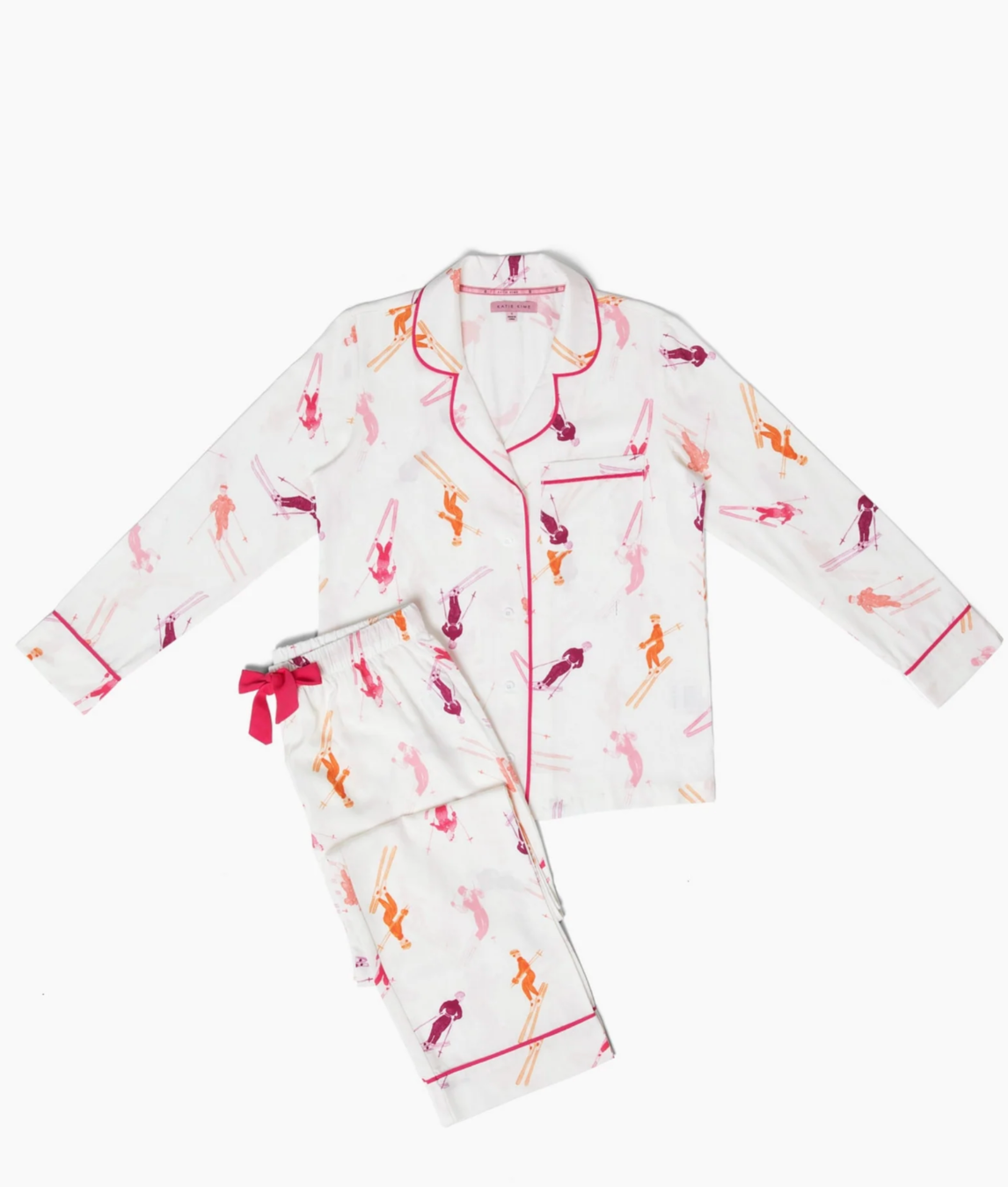 Katie Kime Ski Lady PJ Set