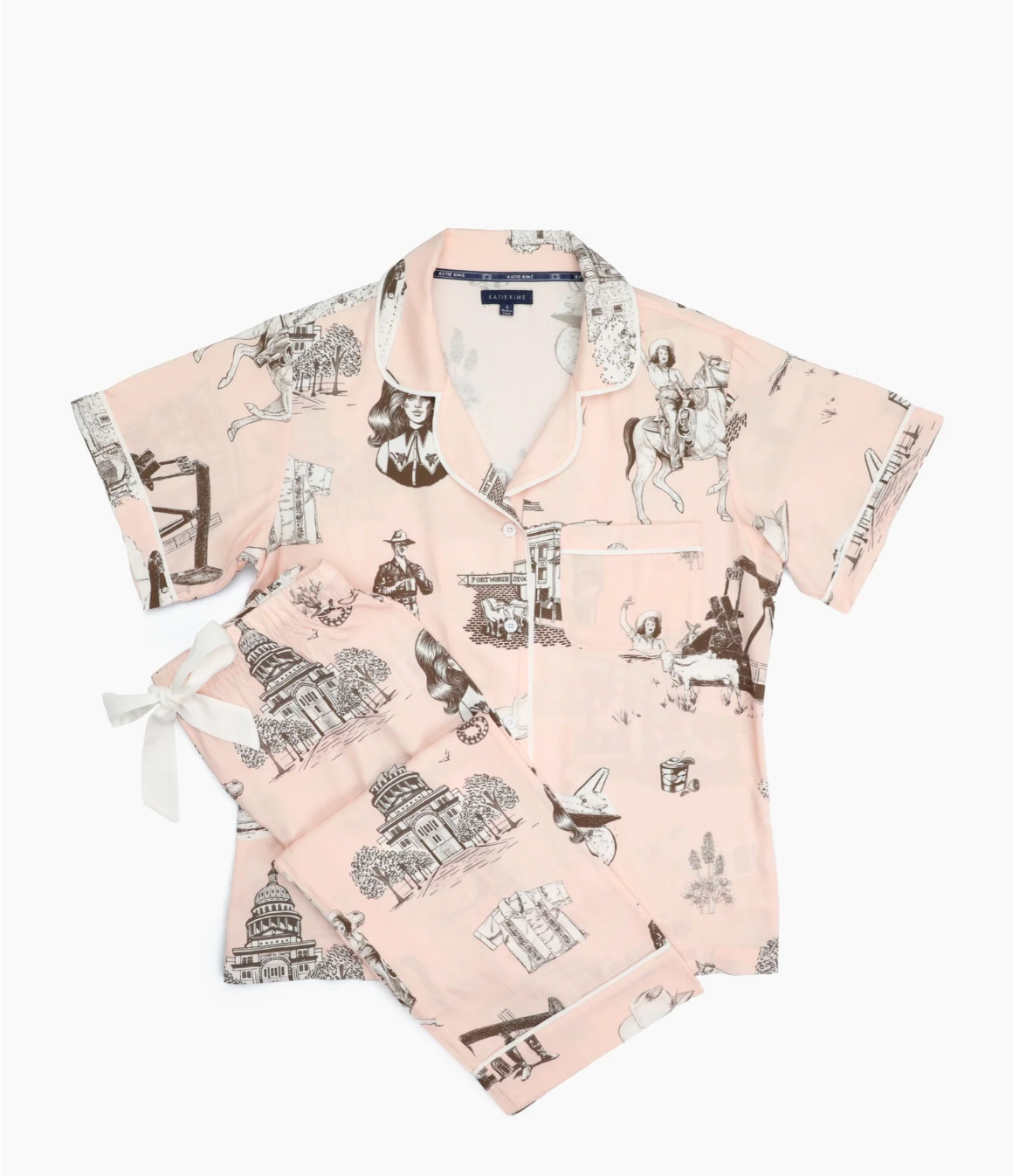Katie Kime TX Pant PJ Set