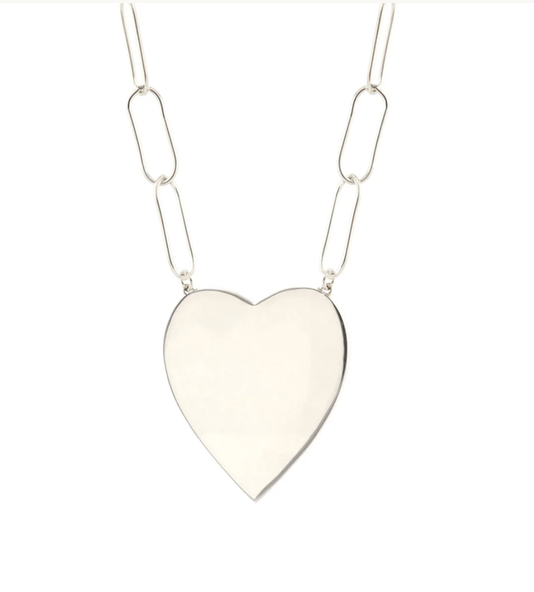 Kris Nations Large Heart Necklace
