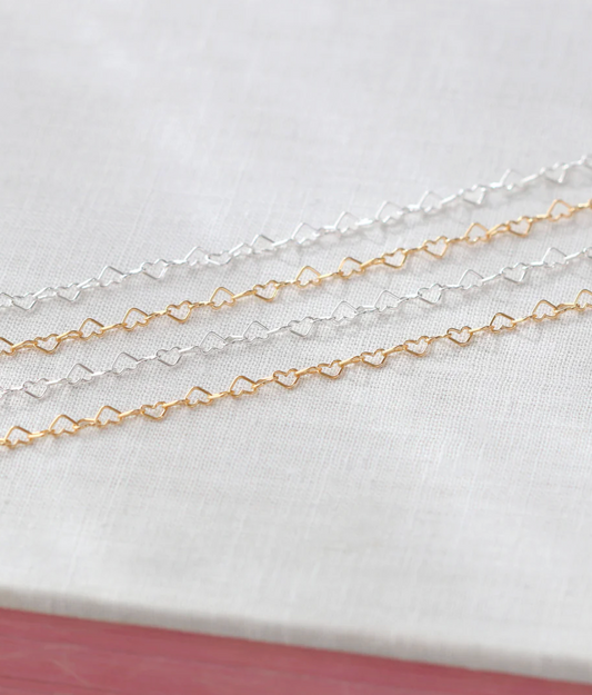 Kris Nations Heart Link Necklace